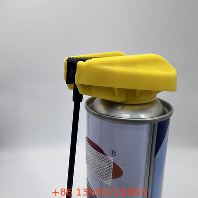 Uzatma Tüplü POM Siyah Aerosol Püskürtme Nozulu