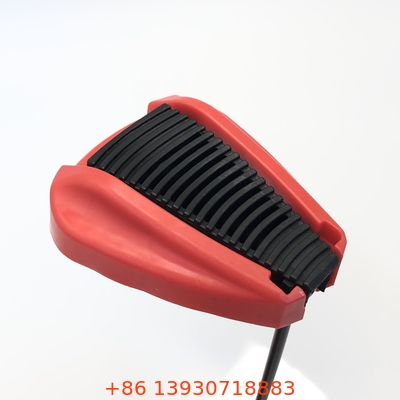 27.34mm White Spray Aerosol Nozzle 1.0mm İç çaplı dip tüpü ile