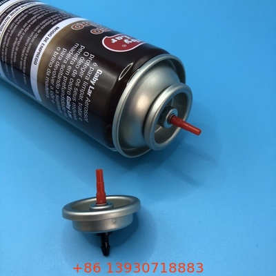Plastik/Metal Gaz Çakmak Doldurma Valfı Açık Laklı Teneke Kupa ve Buna Gasketi
