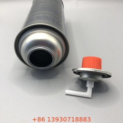 Buna Dış Gaske Gaz Silindir Valfi Butane Yakıt Kutuları ve Butane Gaz Patronları için