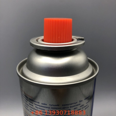 Buna Dış Gaske Gaz Silindir Valfi Butane Yakıt Kutuları ve Butane Gaz Patronları için