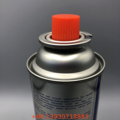 Buna Dış Gaske Gaz Silindir Valfi Butane Yakıt Kutuları ve Butane Gaz Patronları için