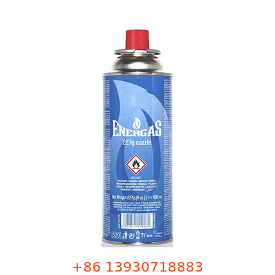 CMYK 4 Renkli ve Panton Rengi Barbekü İçin Yemek Yapma Butane Gaz Kutuları