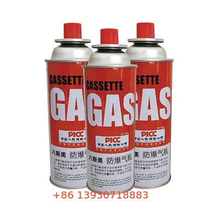 Tinplate Butane Gaz Silindir 65 x 158 mm özellikleri