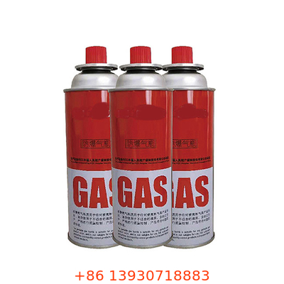 CMYK 4 Renkli ve Panton Renkli Düz Duvar Tasarımı ile Butane Gaz Kavanozu