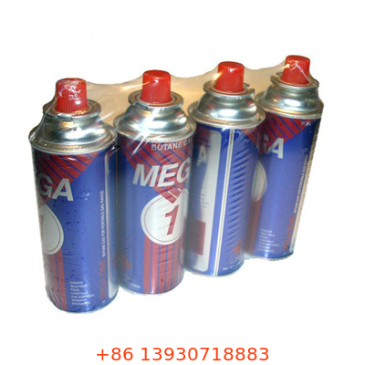 ODM Özel Logo Tasarımı için Kabul edilebilir Butane Gaz Kutuları