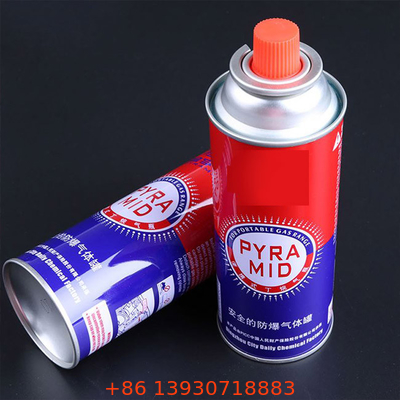 65 X 158 mm Butane Gaz Tankı Büyük miktarda mevcut 40HQ 84864