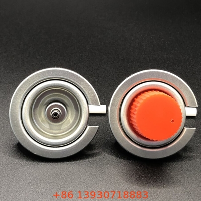 Camping Gaz Butane Gaz Valf 1/4 Inch NPT Çıkış Tinplate ve PP Uygulama ile