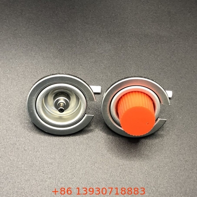 Tinplate ve PP Metal Tipi İç Gasketi Buna Siyah Talip Rengi ile Butane Gaz Valfi