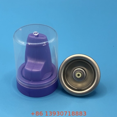 Altın Alüminyum İnverted Aerosol Saç Mousse Valve hassas uygulama için