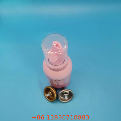 Compact Hair Mousse Spray Valve Taşınabilir Styling Çözümü Hareket Halinde