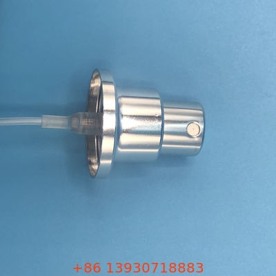 Sabit kontrol edilen sis dayanıklı metal bitirme ile gümüş parfüm pompası