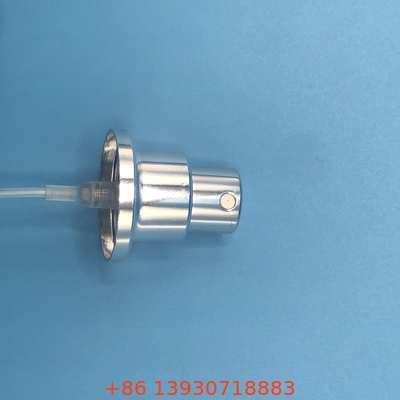Sabit kontrol edilen sis dayanıklı metal bitirme ile gümüş parfüm pompası