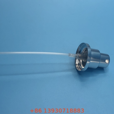 Sabit kontrol edilen sis dayanıklı metal bitirme ile gümüş parfüm pompası
