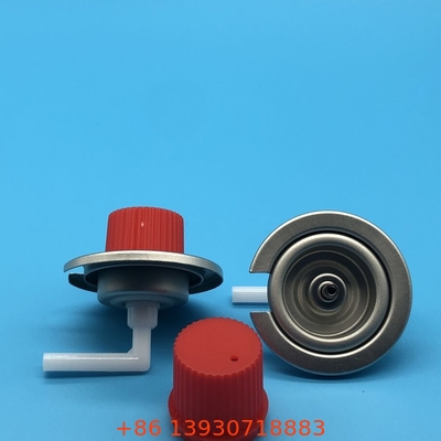 Siyah kolu ve paslanmaz çelik yaylı Brass Butane Gaz Valves Industrial