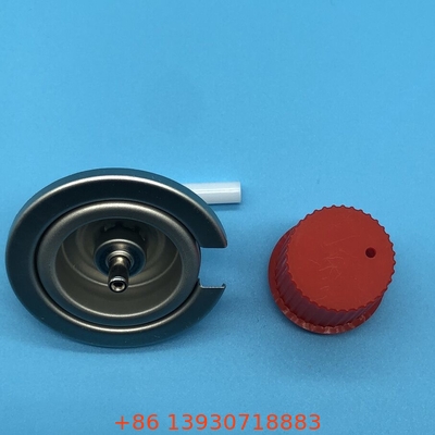 Yemek ve pişirme için çok yönlü butan gaz valfi giriş ipliği CGA 600 Dış Gaske Buna