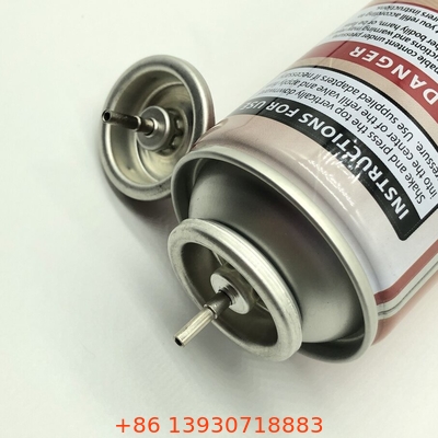 Metal saplı premium gaz ateşi dolgu valfi - Dışarıda kullanım için idealdir - Dayanıklı ve güvenilir