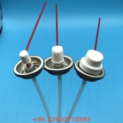 Karbüratör temizleyicisi ve motor yağsızlatıcı ürünleri için dayanıklı bir aerosol valfi