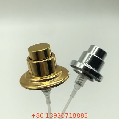 Altın ve Gümüş bitirme ile lüks parfüm markaları için OEM Crimp Top Sprayers