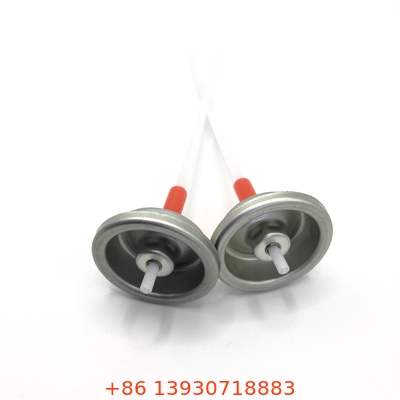 Düğme Etkinleyici ile Gümüş Ölçümlü Aerosol Valf 0.1-0.2 Ml/s