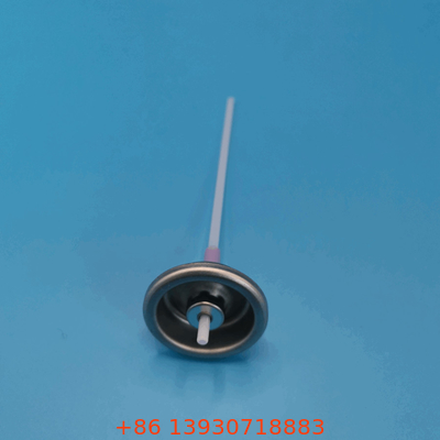 Düğme Etkinleyici ile Gümüş Ölçümlü Aerosol Valf 0.1-0.2 Ml/s