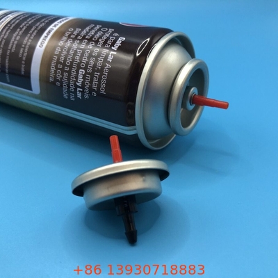Sigara çakmak için bir inçlik gaz çakma dolgu valfi plastik veya metal kök malzemesi