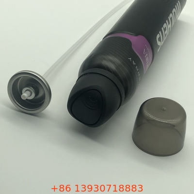 Unisex Hızlı Kuru Vücut Spray Valvu 53mm Cinsiyet Boyutu