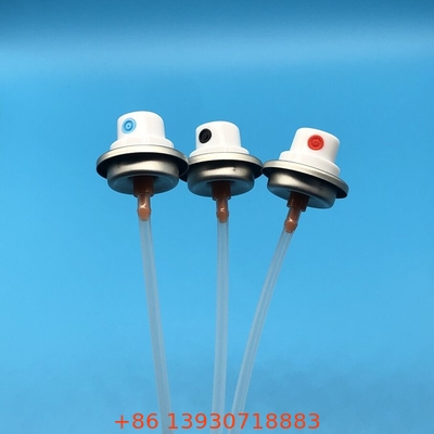 DIY ve ticari püskürtme projeleri için standart bir aerosolik boya valfi 1 inç uygun