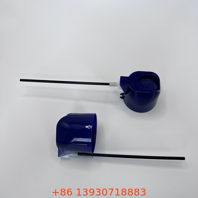 Yüksek performanslı yeşil aerosol püskürtücü nozel 50.13mm Genişliği 66.40mm Kapağı Uzunluğu