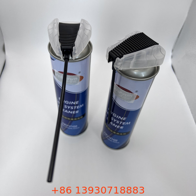 Uzantı tüpü olan POM Kauçuk tutucu püskürtme aerosol nozlu - 1,0 mm dip tüp çapı