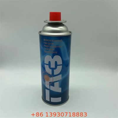 Sıcak tencere pişirme ekipmanları için 65 X 158 mm butan gaz silindir