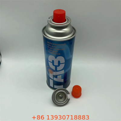 Açık Hava Etkinlikleri Düz Duvarlı Teneke Plakalı Butan Gaz Kutuları
