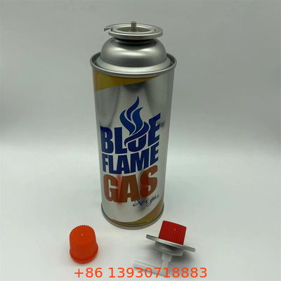 220g ve 227g sarı butan gazı ve hafif gaz için butan gazı kutuları