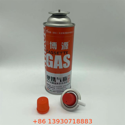 220g ve 227g sarı butan gazı ve hafif gaz için butan gazı kutuları