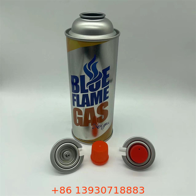 Sıcak tencere pişirme ekipmanları için 65 X 158 mm butan gaz silindir