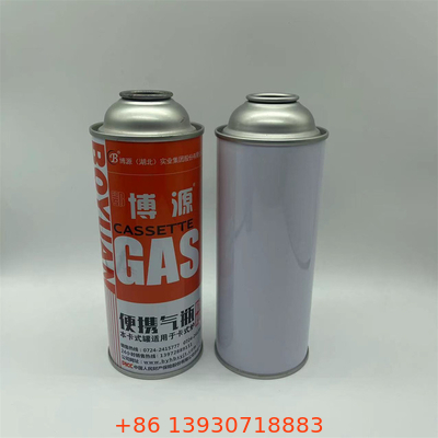 220g ve 227g sarı butan gazı ve hafif gaz için butan gazı kutuları