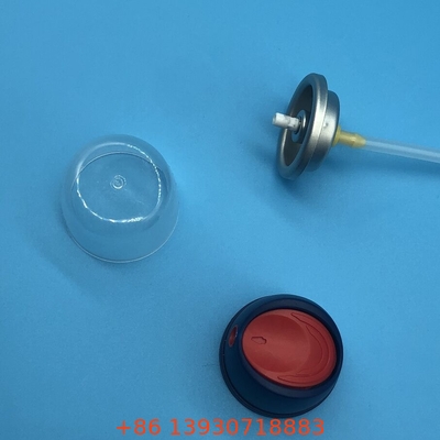 Alüminyum bileşenleri olan 53mm Deodorant Body Spray Valve Hipoallerjenik
