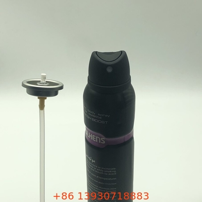 Unisex Cinsiyet için kokusuz taze parfümlü deodorant vücut spreyi valfi