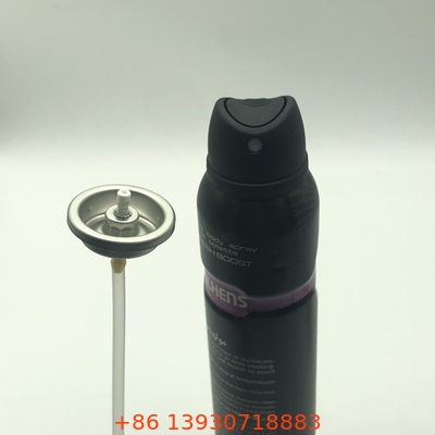 Unisex Cinsiyet için kokusuz taze parfümlü deodorant vücut spreyi valfi