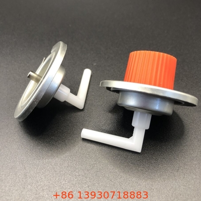 Düz Valf Kök Butane Gaz Valfi 1/4 inç NPT çıkış ipliği ve Buna Dış Sıkıştırma ile