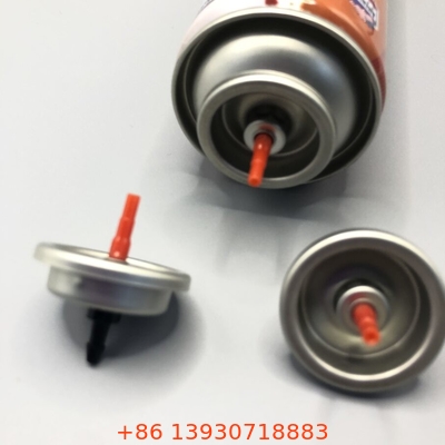Ergonomik Gaz Çakmacı Doldurma Valfı Plastik Butane Gaz Kökü Uzun süreli için Kırmızı Renk