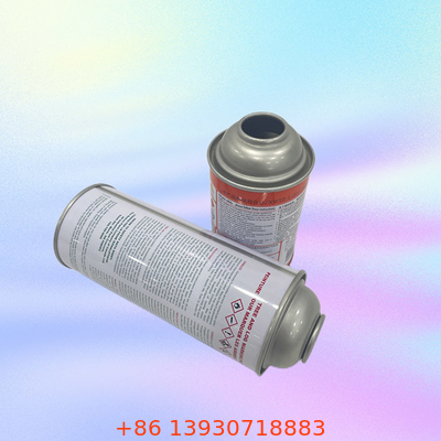 Özel Logo Düz Duvarlı Butan Gaz Tankı
