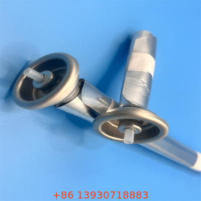 Silindir şeklindeki torba Valve Aerosol Özel Kapasite İyi mühürleme Sızıntı yok -20-60°C Sıcaklık