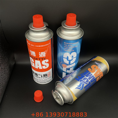 Kamp Fırınları için Taşınabilir Butane Gaz Kutuları. 250 gram yüksek verimli butane yakıt kartuşu.