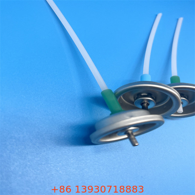 Alüminyum Aerosol Valve Button Actuator Mist Spray Gümüş Kutu