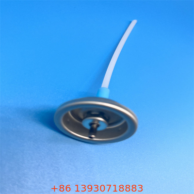 Metallik Gümüş Alüminyum Aerosol Valve Button Actuator Ücretsiz Örnekler