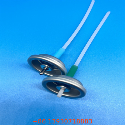 Alüminyum Ölçülü Valve Mist Spray Button Actuator Tek Kullanımlı Gümüş Finish