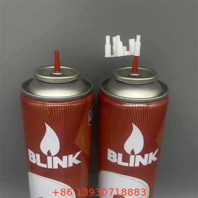 Kısa süre ve gaz çakmak için metal / plastik dolgu valfi