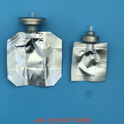 Valf üzerindeki poşet Aerosol Spray Sızıntı Kanıtlı Silindir Tasarım Basıncı 0.2-0.4Mpa