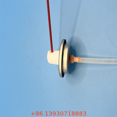 Doğal Standart Dip Tube Spray Paint Valve Paslanmaz Çelik Yay ve Buna Gasket